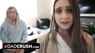 Stepdad educates his stepdaughters Laney Grey and Minxx Marley