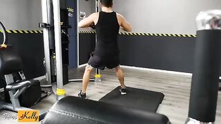 I was crushed on my fitness colleague, so we got intimate at the gym