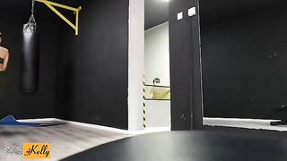I was crushed on my fitness colleague, so we got intimate at the gym