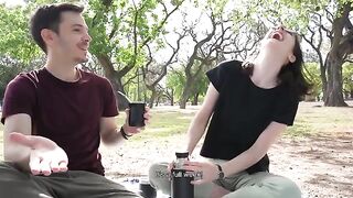 Day at the park ends with a blowjob, crazy right?