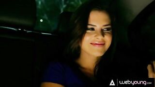 The mean stepsister Keisha Grey forces her stepsister to engage in intimate acts