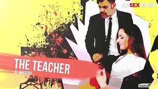 Amirah Adara teaches a lesson in roleplay with intense passion
