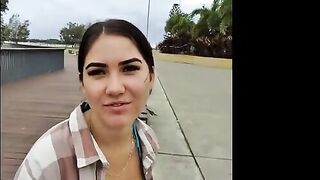 I picked up a hot slut in the park and fucked her
