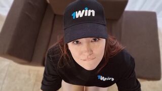 Amazing sex with pretty babe Waldemaria in doggystyle
