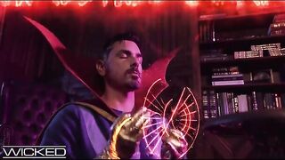 Ms Marvel gets her pussy filled with Dr. Strange's huge cock in this hot parody