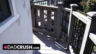 Latina stepdaughter Eliza Ibarra getting fucked and slobbering cock in POV style