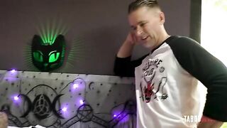 A step daddy is allowed to use his stepdaughter for sex the night before Halloween