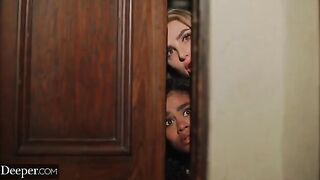 Scarlit Scandal and Kenzie slug it out in a hardcore threesome on Deeper