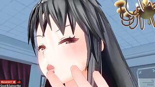 Uncensored Japanese Hentai anime ASMR ear licking Earphones recommended, great voice!