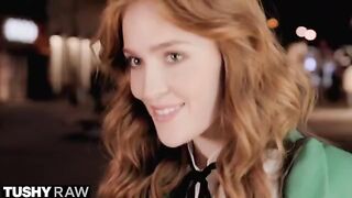 Classy redhead bombshell Jia Lissa loves anal sex