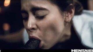Hot girls fucked and creampied by Alien Monsters