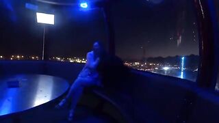 Romantic evening in the park turned into a hot sex date