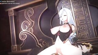 Hentai Genshin Impact compilation with all the girls getting fucked