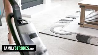 Latina step sister Karmen Santana got banged by her step bro in a steamy encounter