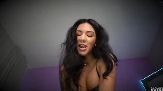 A sexy Latina gets her ass gapped by a dominant force in this intense video