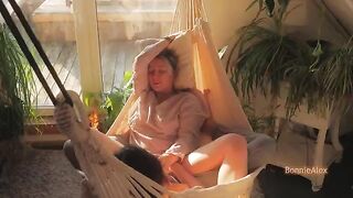 A couple enjoys sensual sex and mutual masturbation