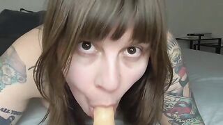 OH MY GOD! This Wisconsin girl REALLY wants to get fucked hard!