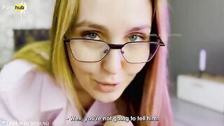 The stepmom is asking her stepson for anal sex to avoid pregnancy