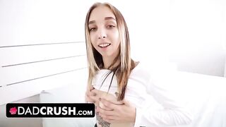 Cutie stepdaughter Breezy Bri fucks her daddy to get laid