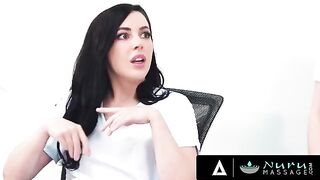 Whitney Wright and her colleague get fucked by a friend