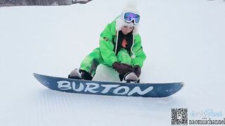 Skiing is fun, but sex on the slope is better