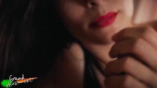 Red lipstick BJ from a crazy stepmom in POV style