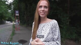 Redhead babe gets anal sex on a wild Tinder date