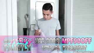 My stepsister is very lazy but has a tight ass - MyPervyFamily