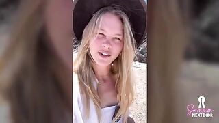 We climbed a volcano and he unleashed in my mouth - exclusive real couple action