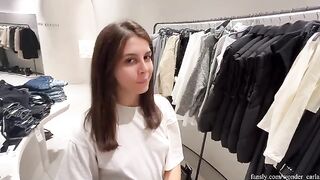 Fitting room affairs can be quite a thrilling and risky adventure