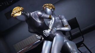 Hearth Ballerinas Futanari Atomic Heart XXX by Poreo - Dickgirl Action