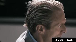 Professor fucks his former student Vanessa Vega hard and gives her a messy facial