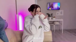 Will she tell the truth or take action? Or maybe get a juicy blowjob?