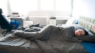 The stepson accidentally got a creampie from his stepmom
