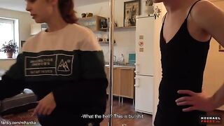 A challenge with my stepbrother for Tik-Tok, I had no choice but to accept