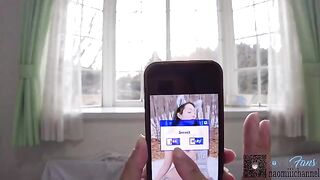 A cute girl got fucked in the doghouse by a guy
