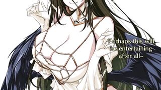 Albedo turns you into her edge-slut in this intense hentai joi scene