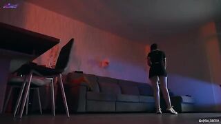A hot solo girl plays with her pussy using a dildo, showcasing her skills