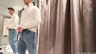 We love shopping and we risked sex in the fitting room...almost caught