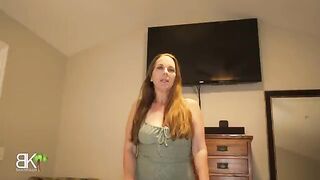 The stepson is sharing a bed with a hot stepmom in this steamy scene