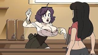 The girl is growing up, becoming a giantess, and this is very exciting!