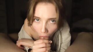 The girl was sick, so she spread her legs for a guy with a throat problem