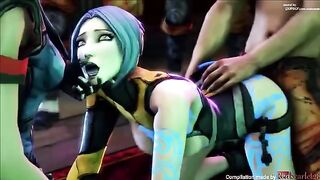 The complete animated porn version of Borderlands, made with Blender SFM
