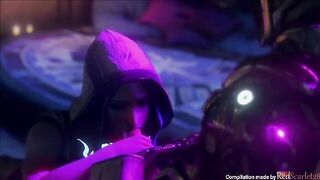 The complete animated porn version of Borderlands, made with Blender SFM