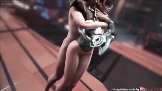 Tracer Compilation 2021 - Overwatch Tracer Animated Scenes with Sound