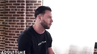 Three sexy pornstars in the hottest threesome scene ever - Emily, Kira, and Seth