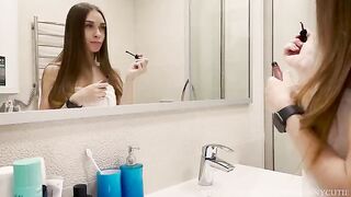 My mistress is a professional in giving blowjobs, she doesn’t get tired of sucking cock!