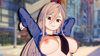 Chainsaw Man Power Hentai is a good example of anime smut