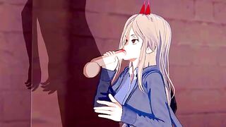 Chainsaw Man Power Hentai is a good example of anime smut