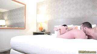 Jennifer White gets her pussy eaten and smashed hard by a big cock